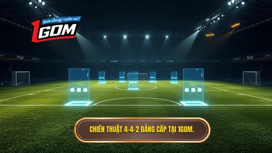 Chiến thuật bóng đá 4-4-2 cổ điển: Biểu tượng bất diệt của tư duy sân cỏ